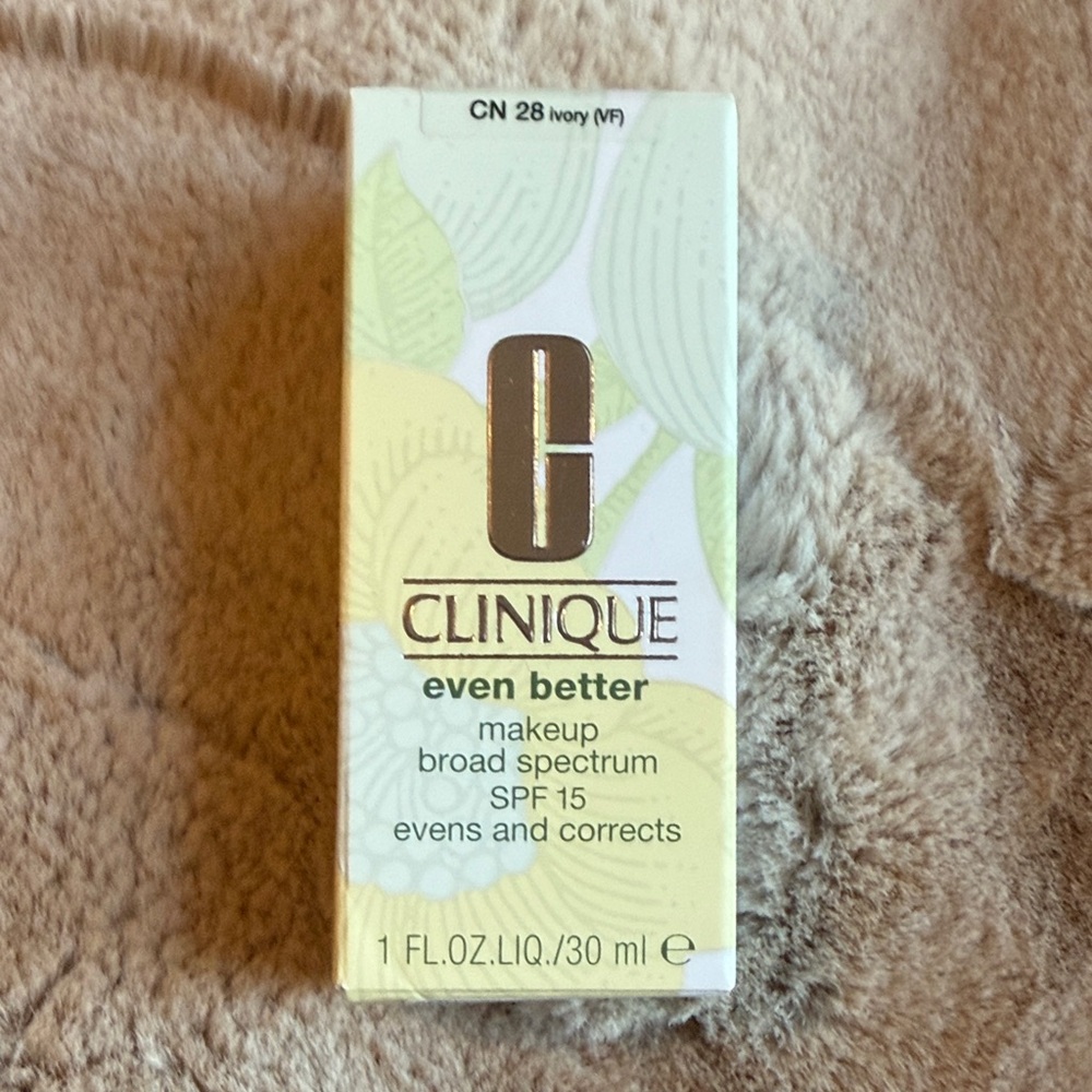 Clinique Even Better Makeup SPF 15 in Ivory